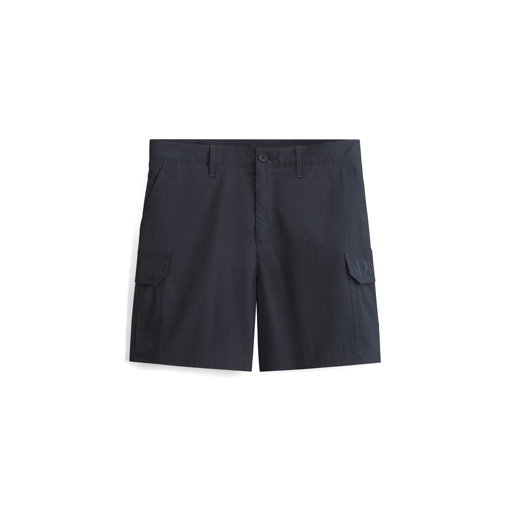 Cargo Shorts with Embroidery