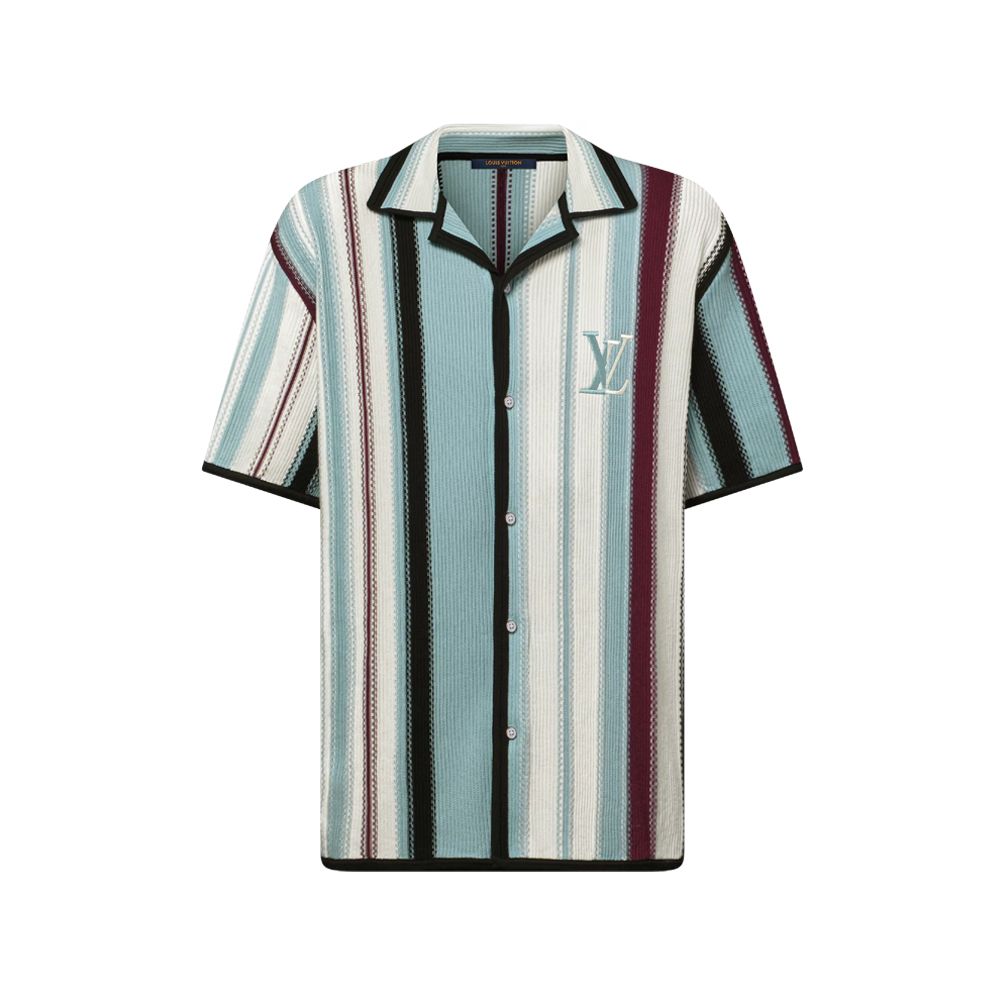 Striped Crochet Shirt