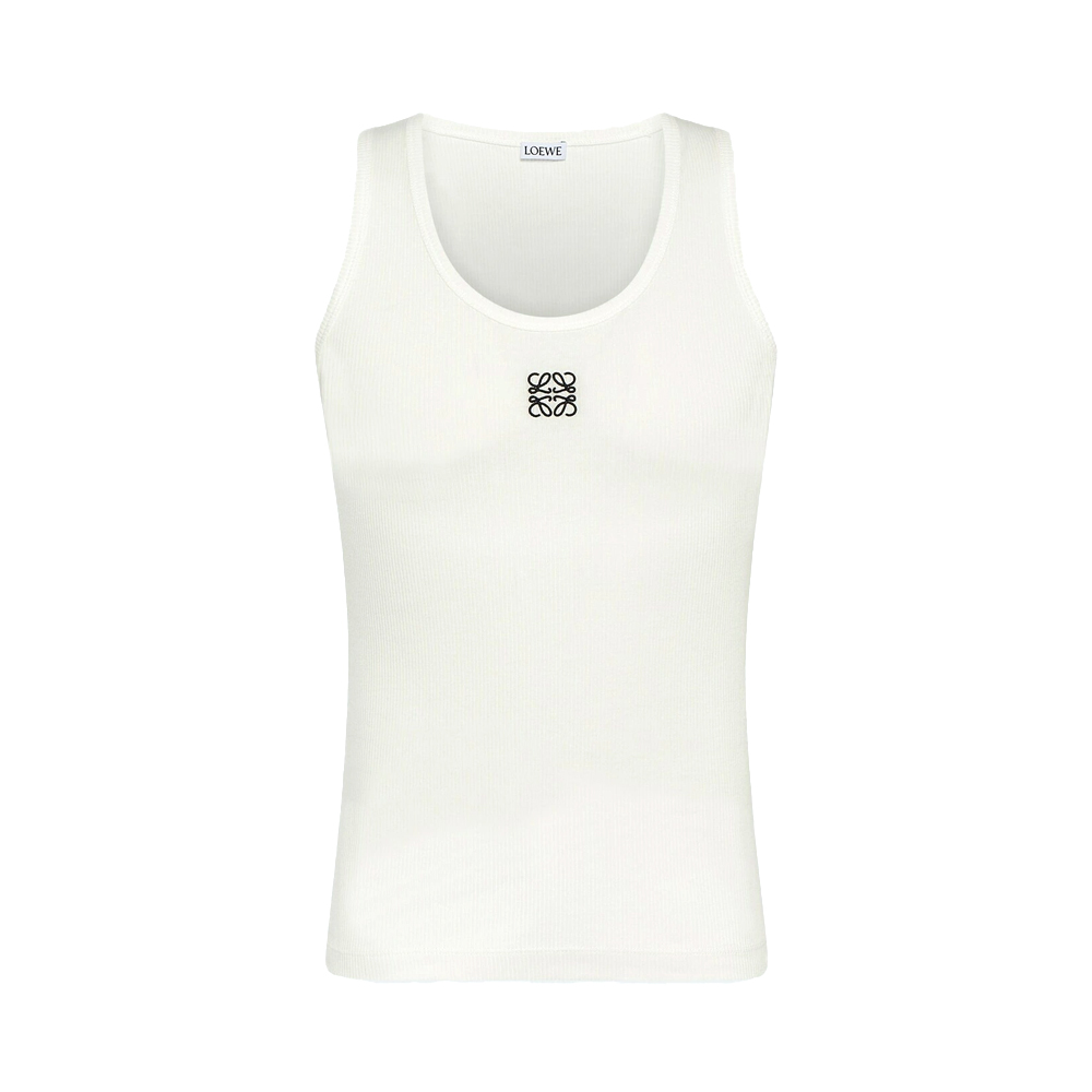 Embroidered Anagram Tank Top