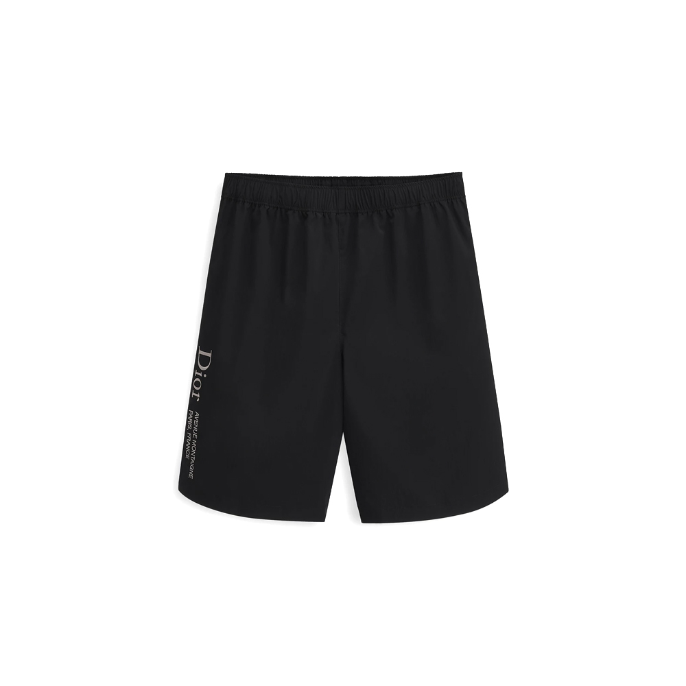 Track Shorts with Montaigne Embroidery