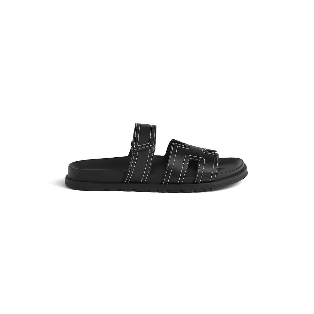 Chypre Sandals with Contrast Stitching