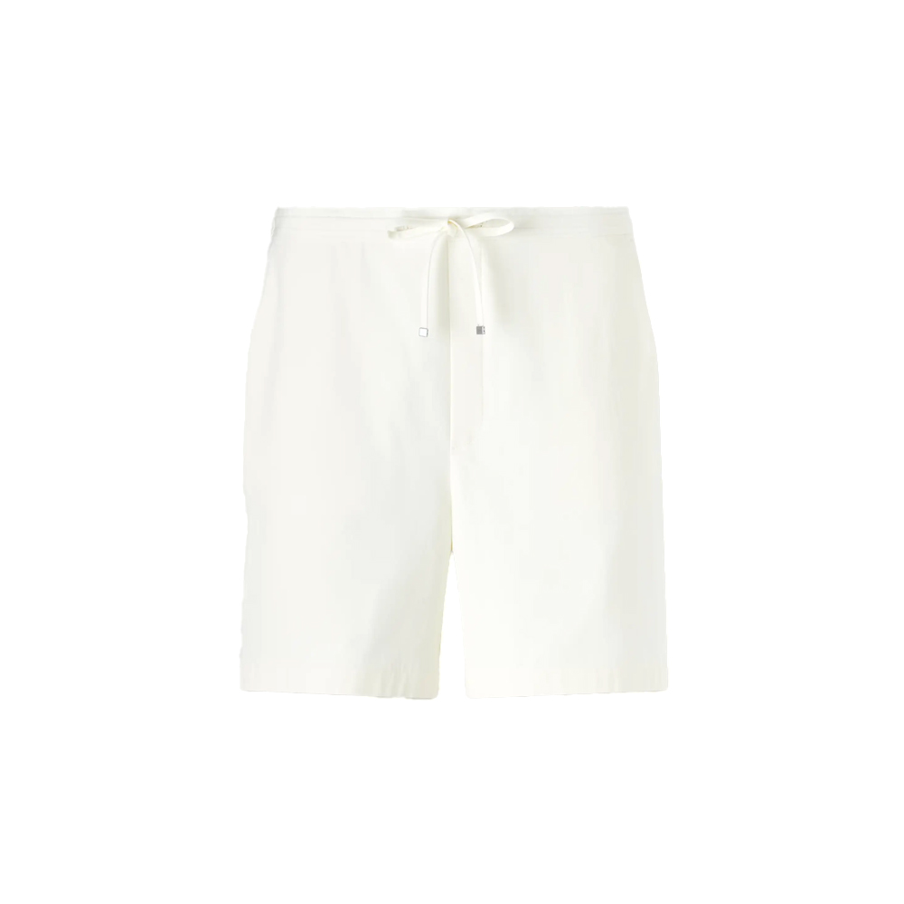 Straight-Leg Lyocell Shorts