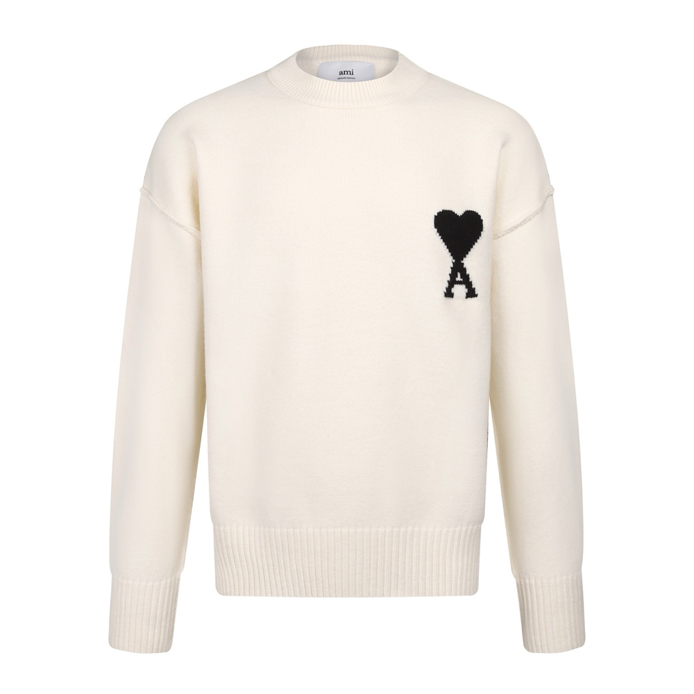 Crew-Neck Wool Sweater