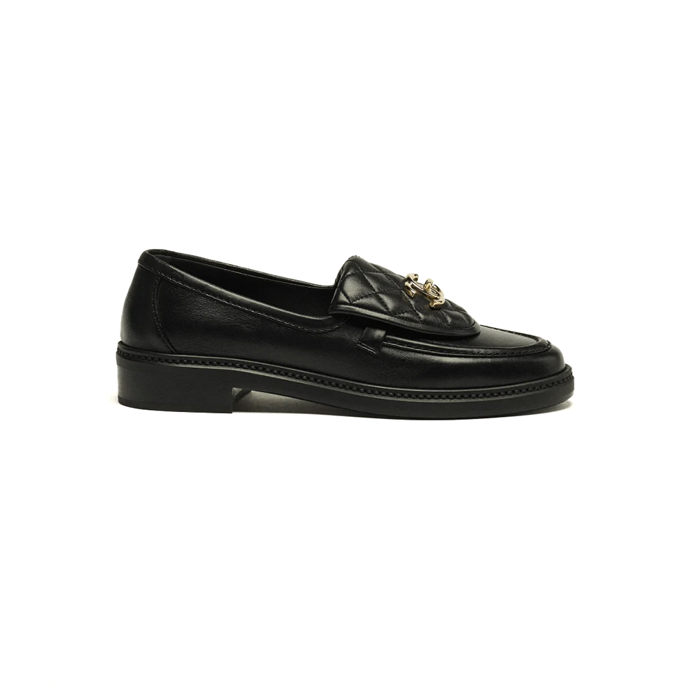 Lambskin Quilted CC Turnlock Loafers