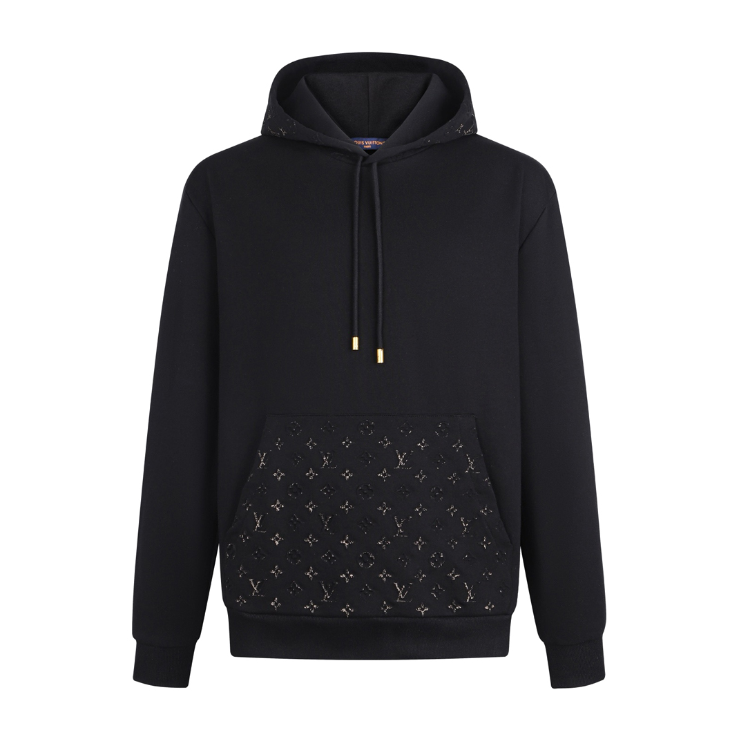 Reflective Black Signature Hoodie