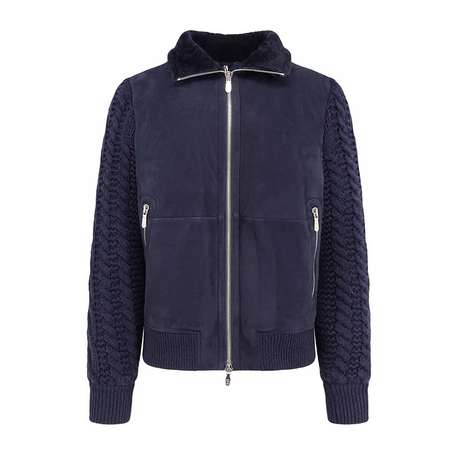 Shearling Bomber Jacket