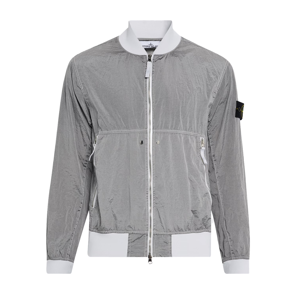 Nylon Metal Bomber Jacket