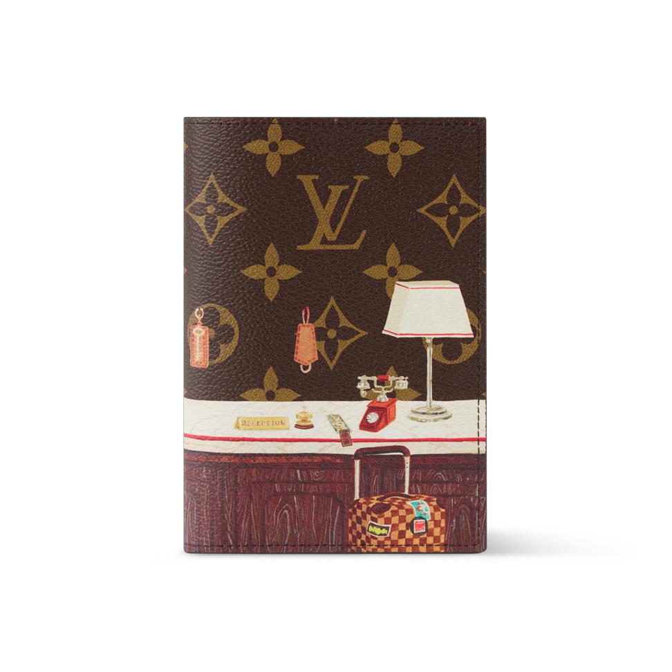 Passport Cover in Monogram Room Service