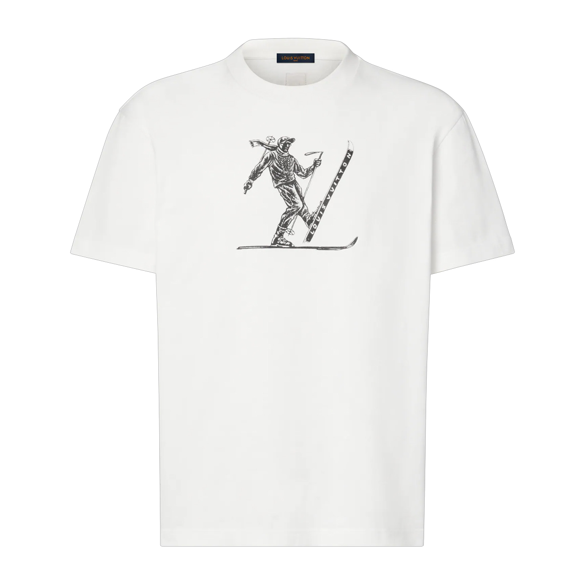 Printed Signature Short-Sleeved T-Shirt