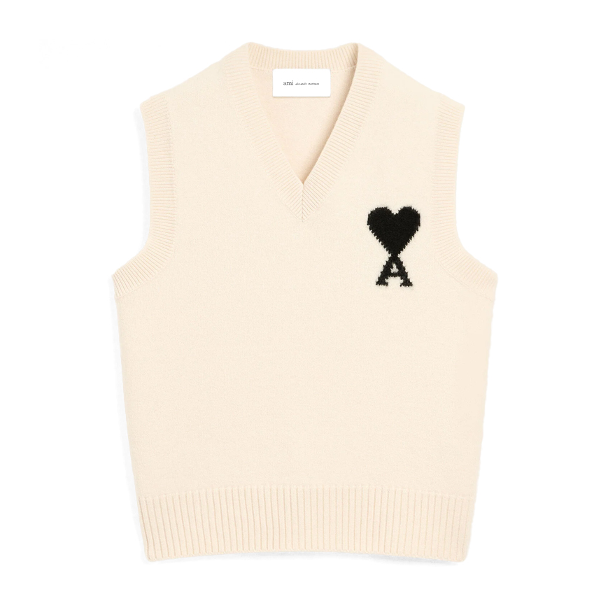 Sleeveless Wool Sweater