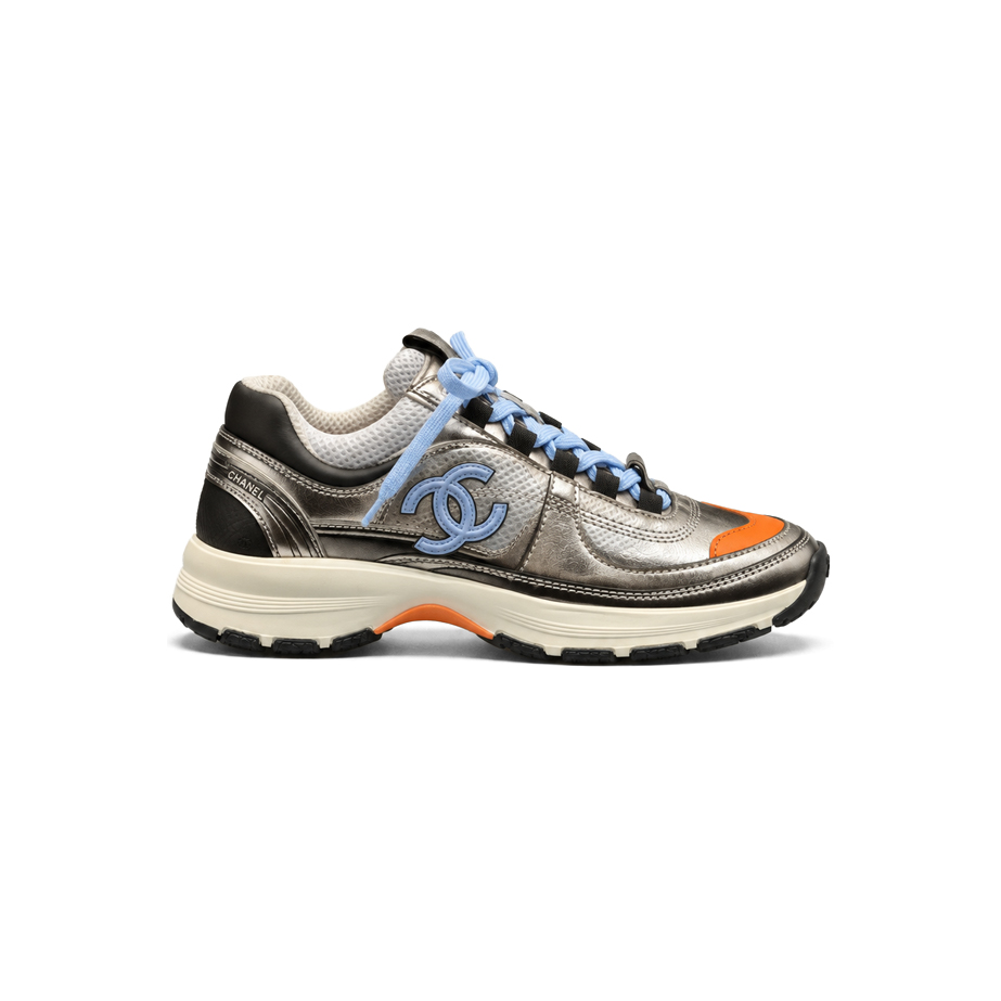Metallic Calfskin Sneakers FW26