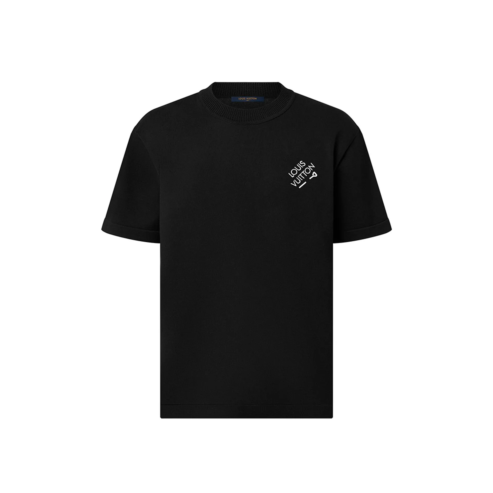LV Signature Short-Sleeved Cotton Crewneck