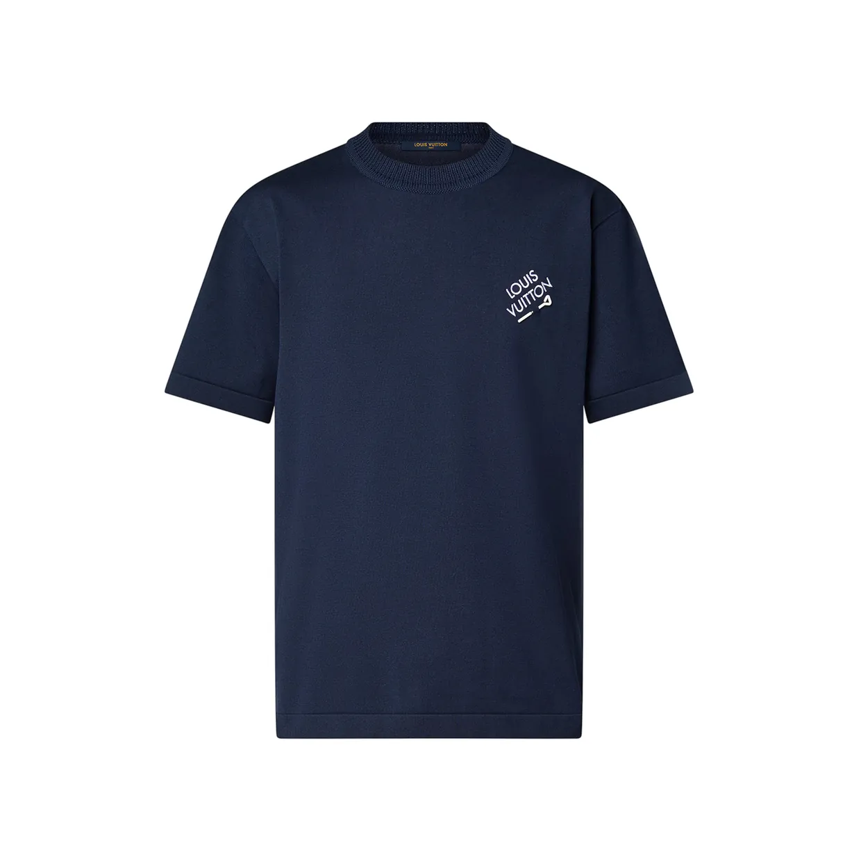 Signature Short-Sleeved Cotton Crewneck