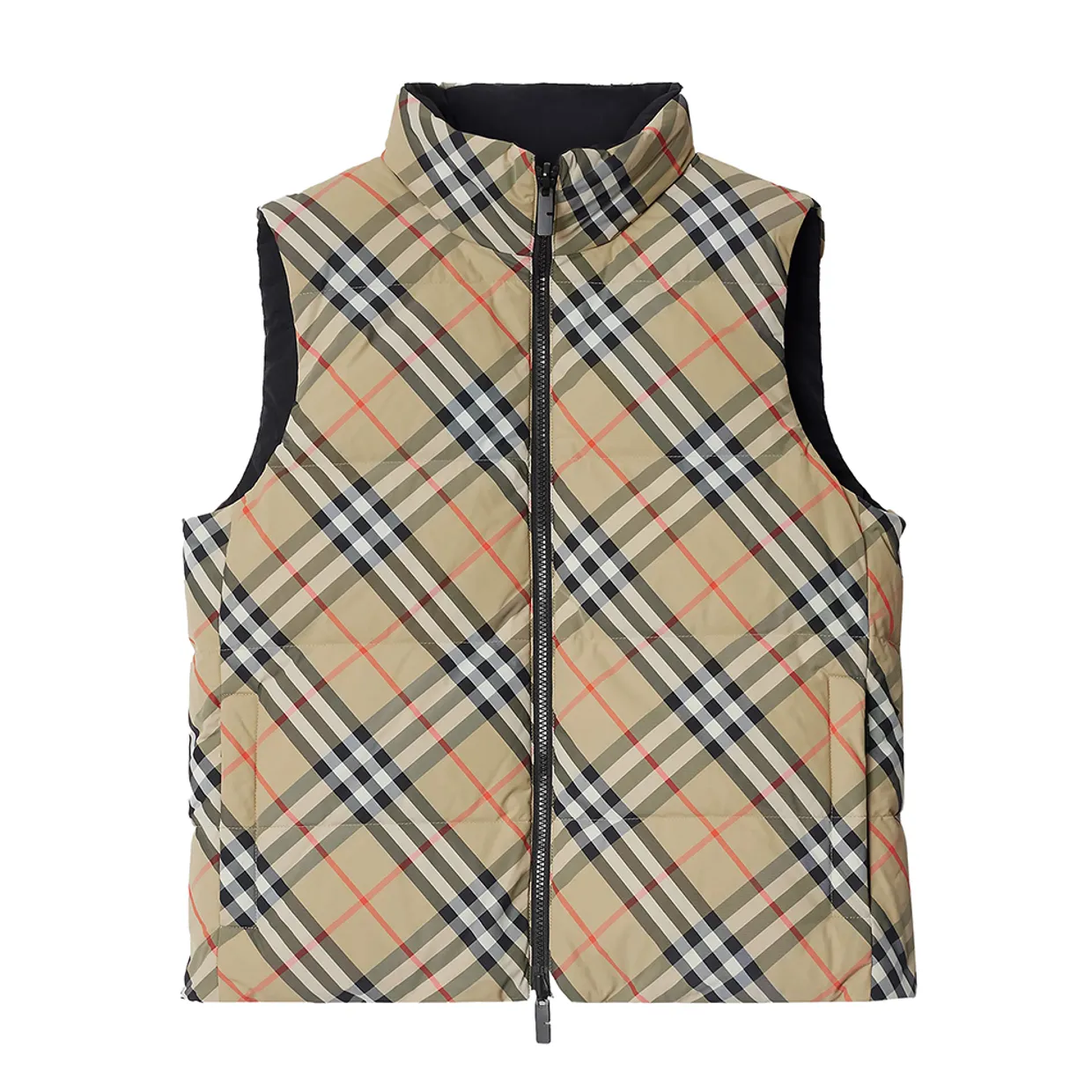 TB Reversible Check Pattern Gilet