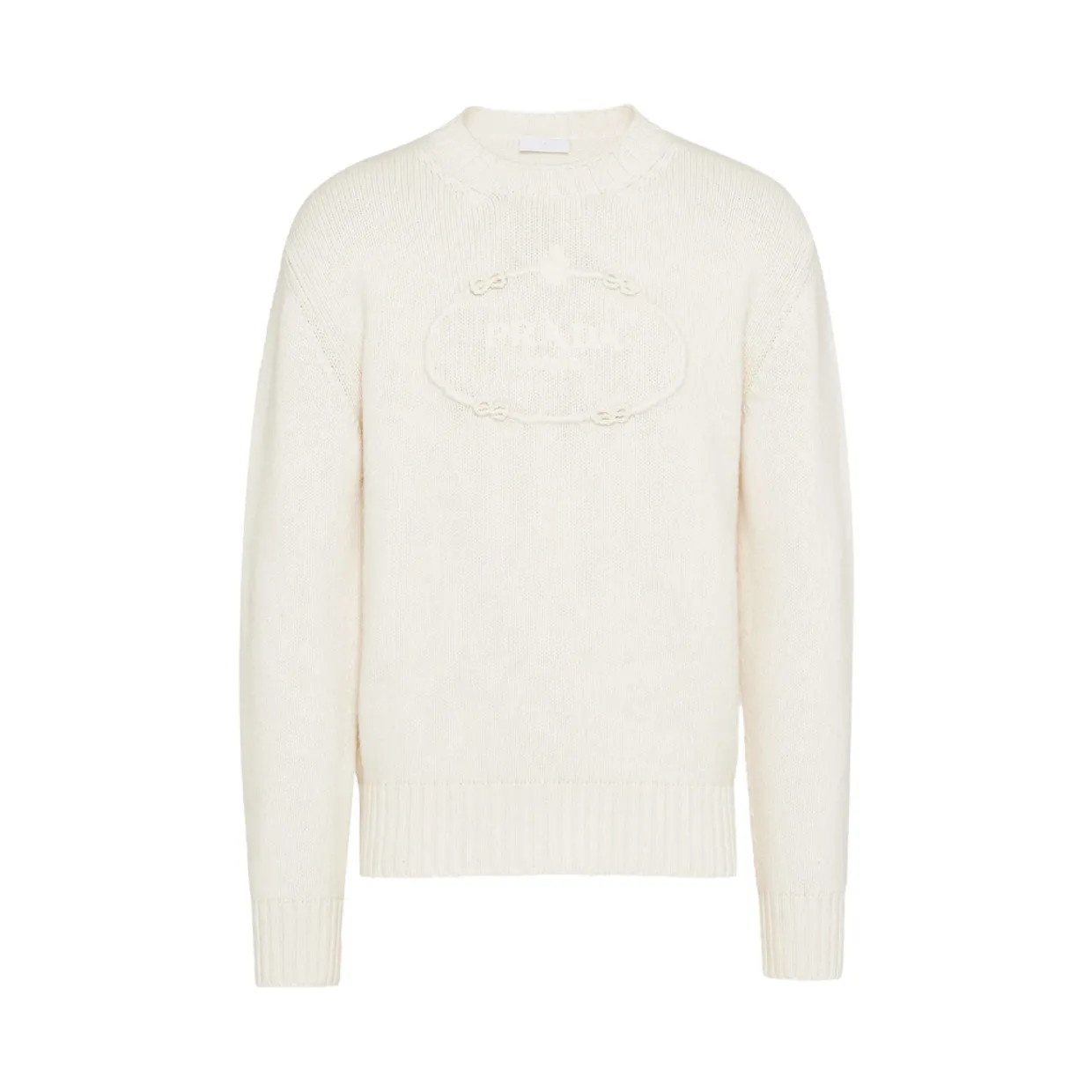 Logo-Embroidered Wool-Cashmere Jumper