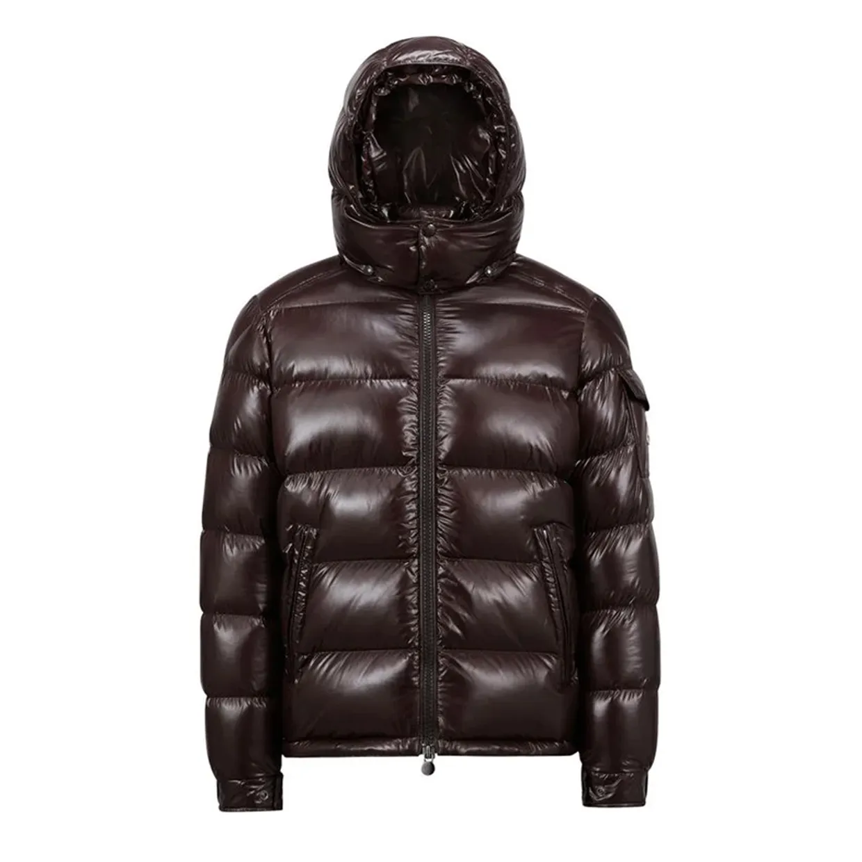 Maya 70 Hooded Short Down Jacket