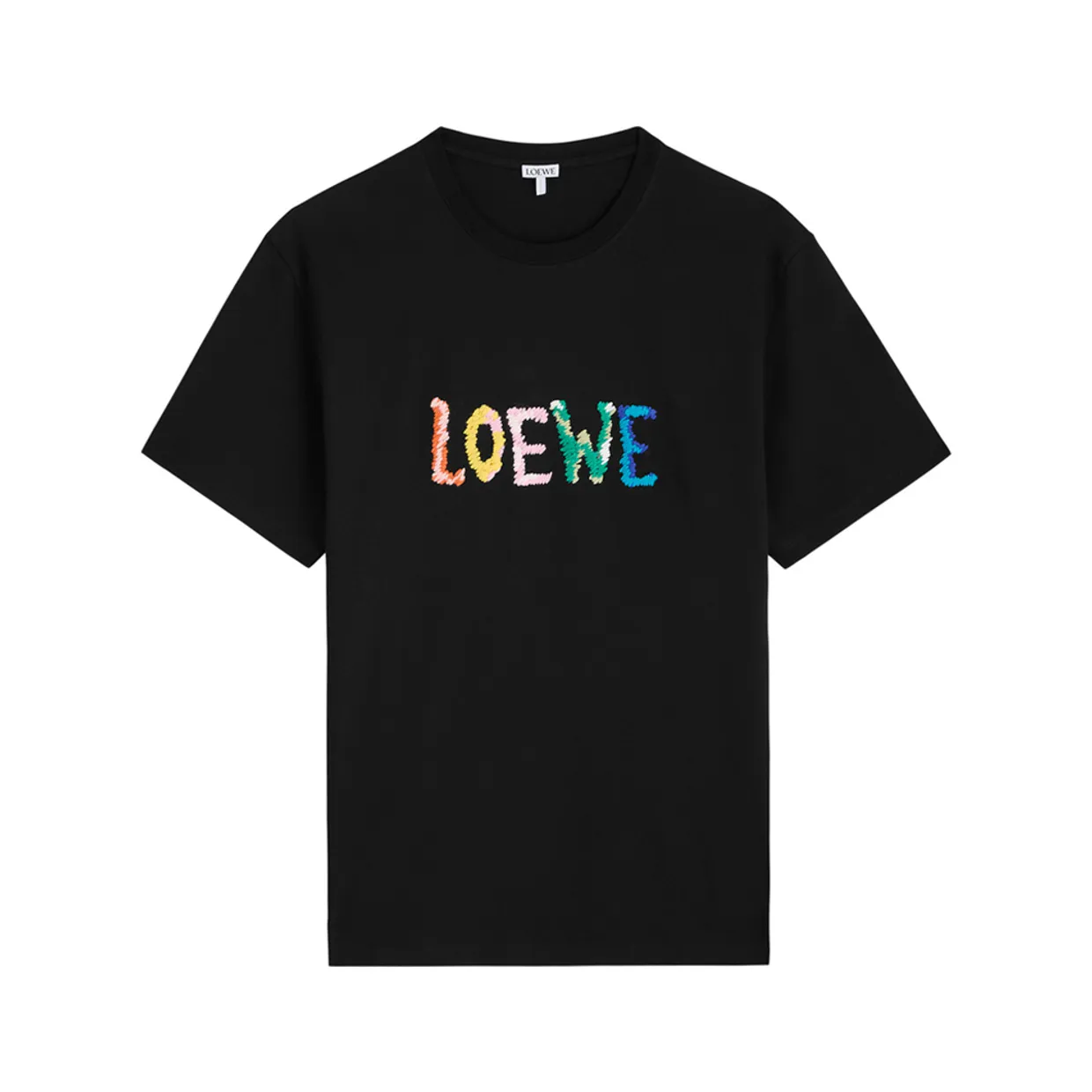 Rainbow Embroidered Logo T-Shirt