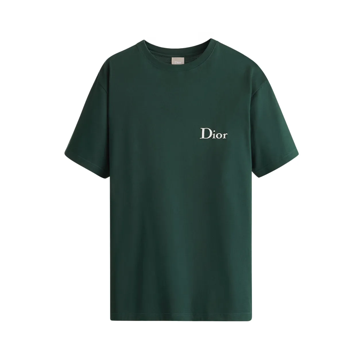 T-Shirt with Dior Embroidery, Relaxed Fit