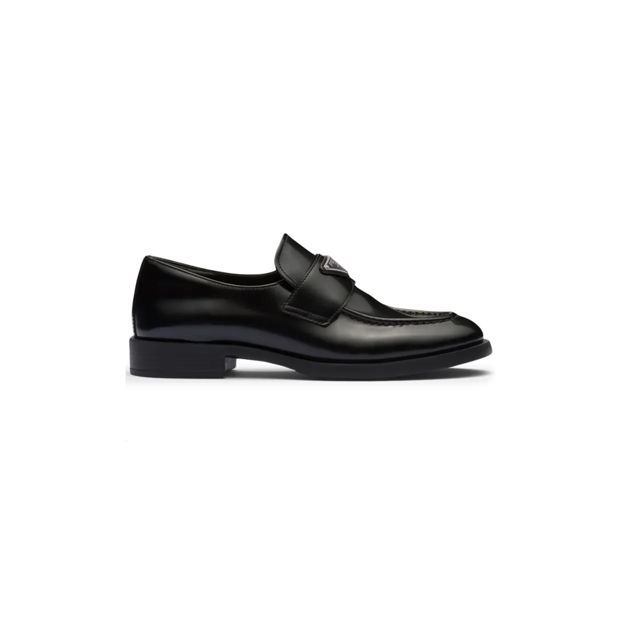 Buckle Leather Loafers