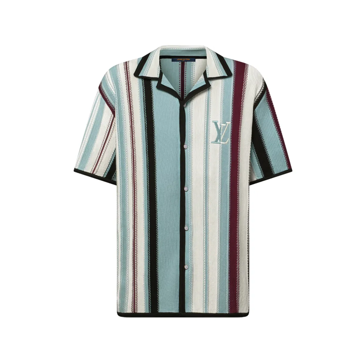 Striped Crochet Shirt