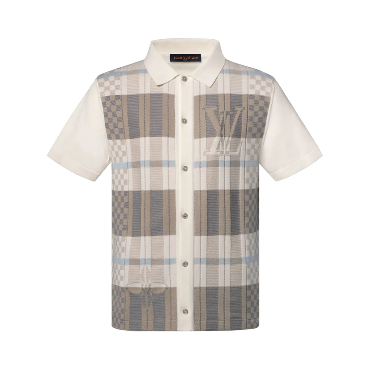 Graphic Jacquard Short-Sleeved Shirt