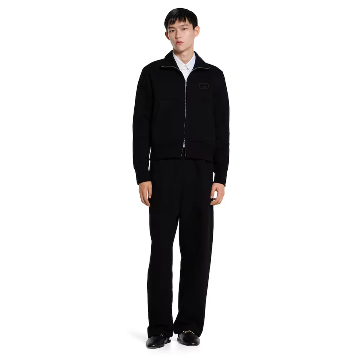 Brushed Cotton Jersey Zip Set