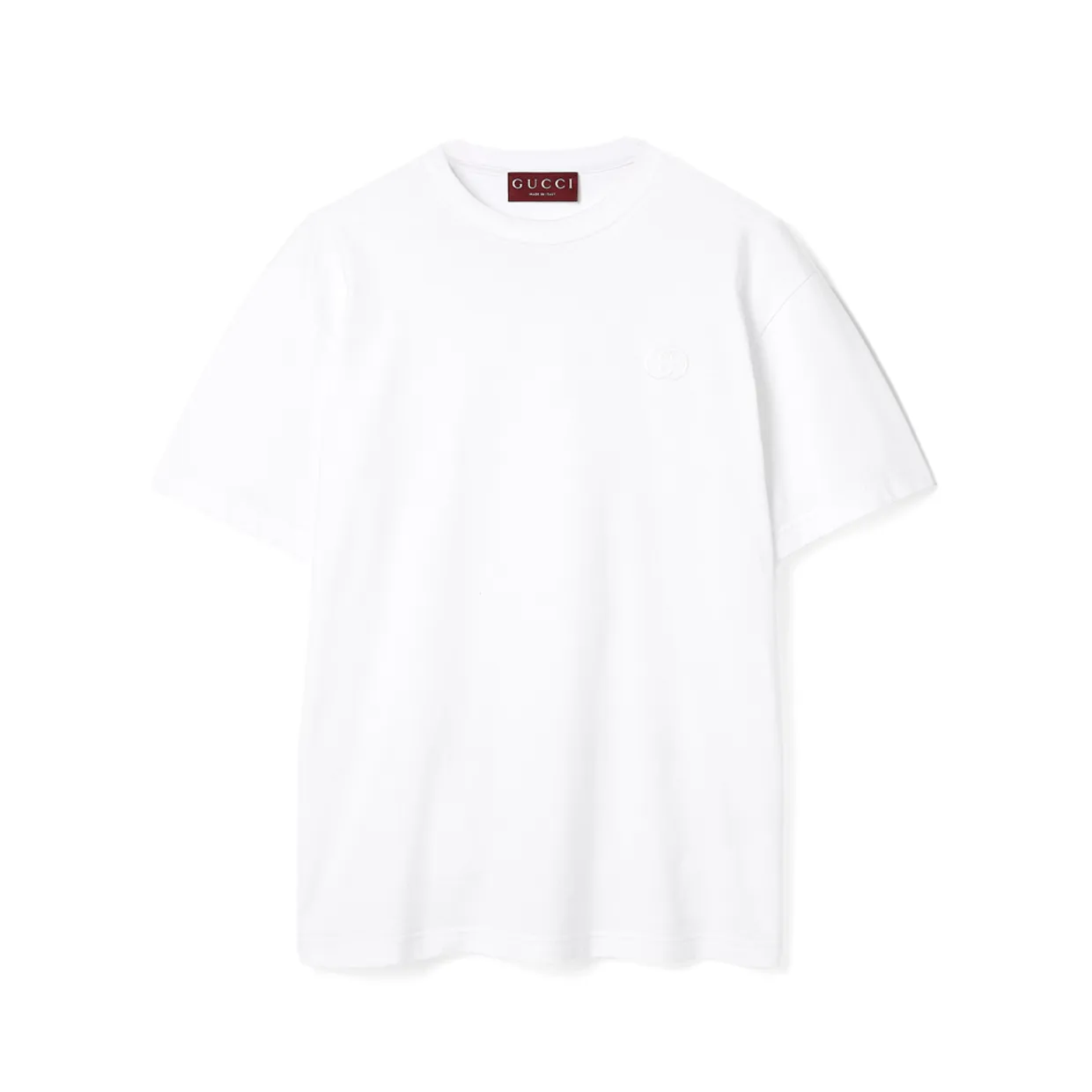Cotton Jersey T-Shirt With Embroidery