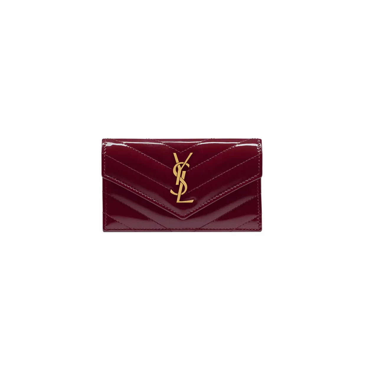 Assandre Matelasse Fragments Flap Card Case