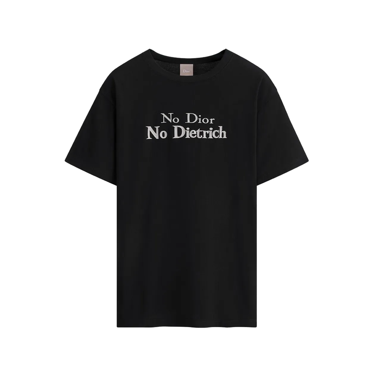 T-Shirt with Embroidery, Relaxed Fit