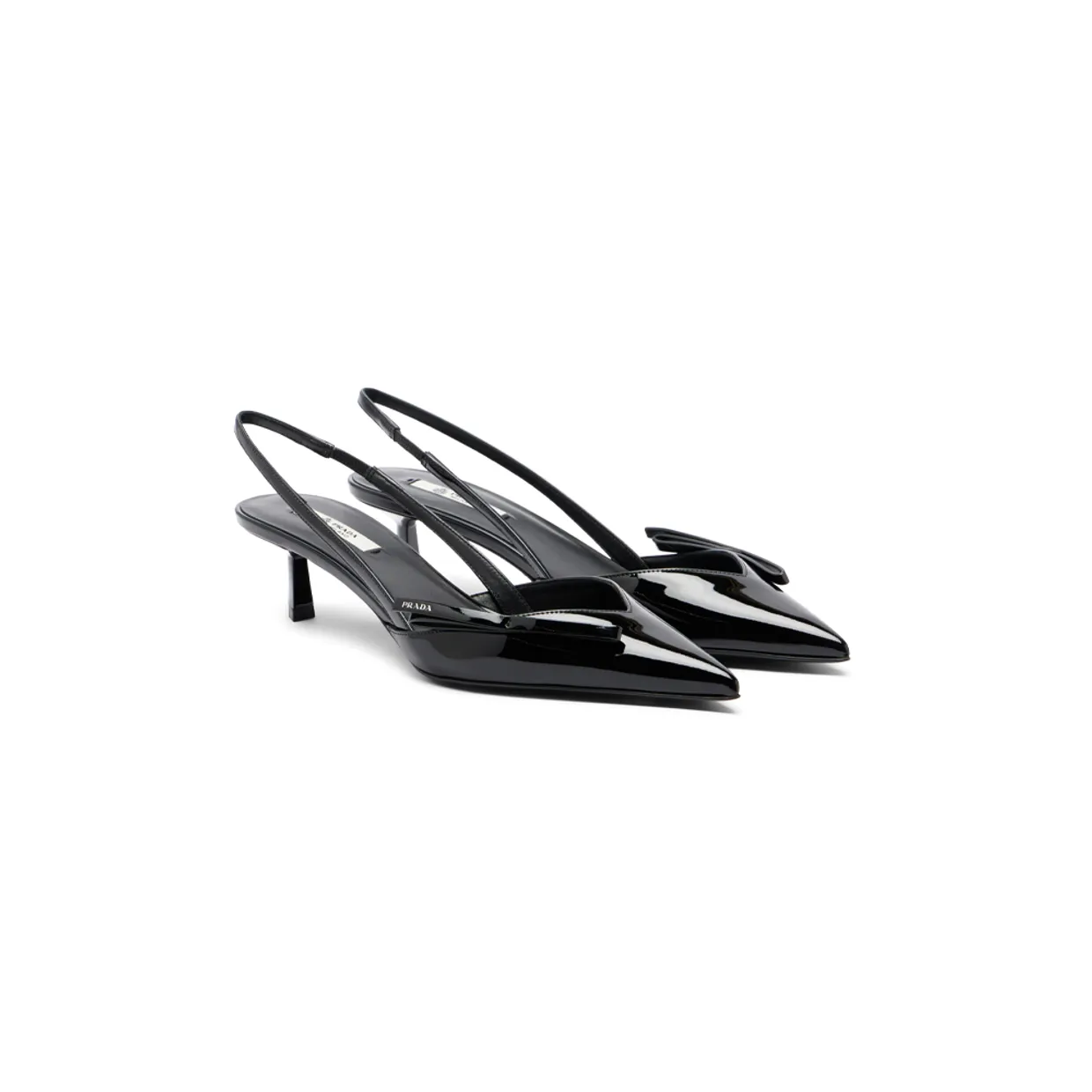 Patent Leather Slingback Pumps