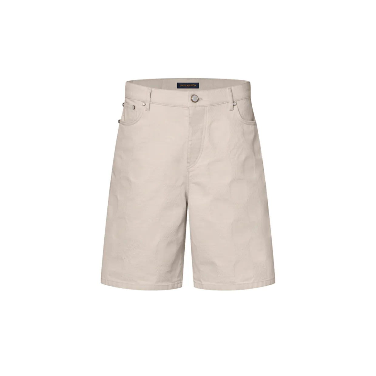 Damier 3D Light Denim Shorts