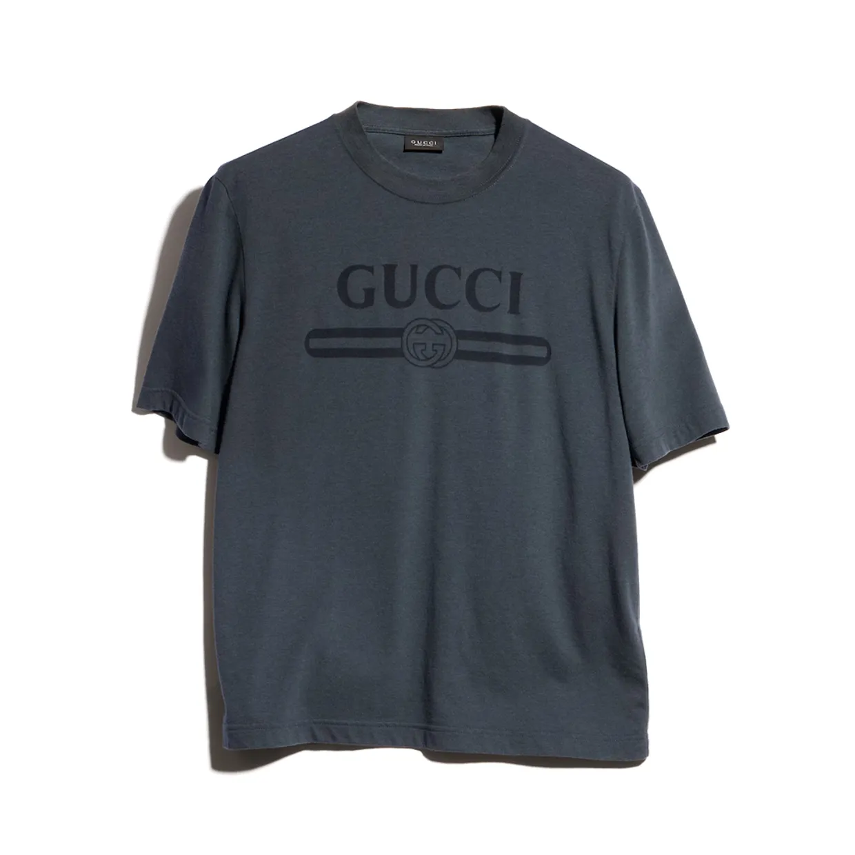 Cotton Jersey T-Shirt With Devoré Detail