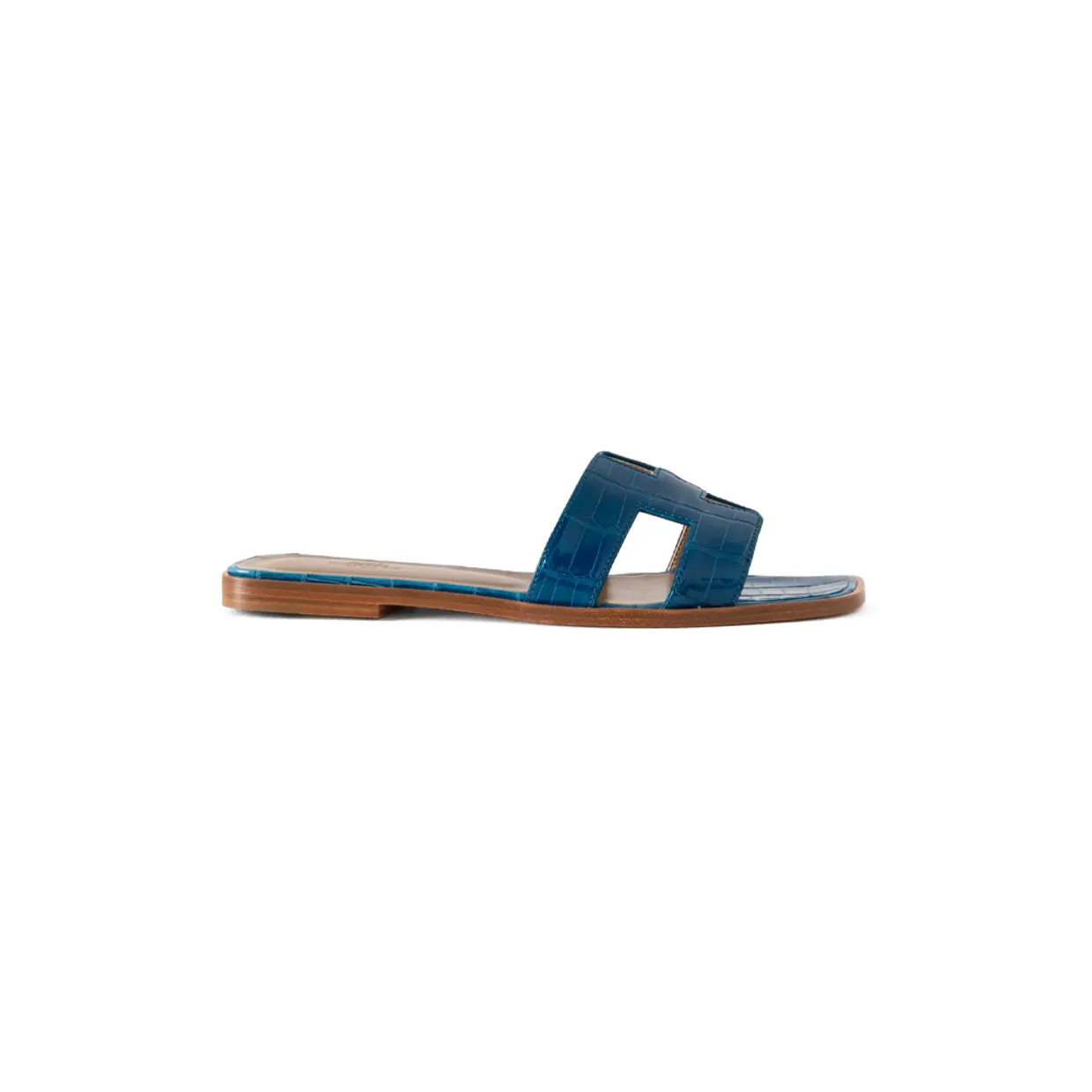 Oran Sandals in Alligator Leather