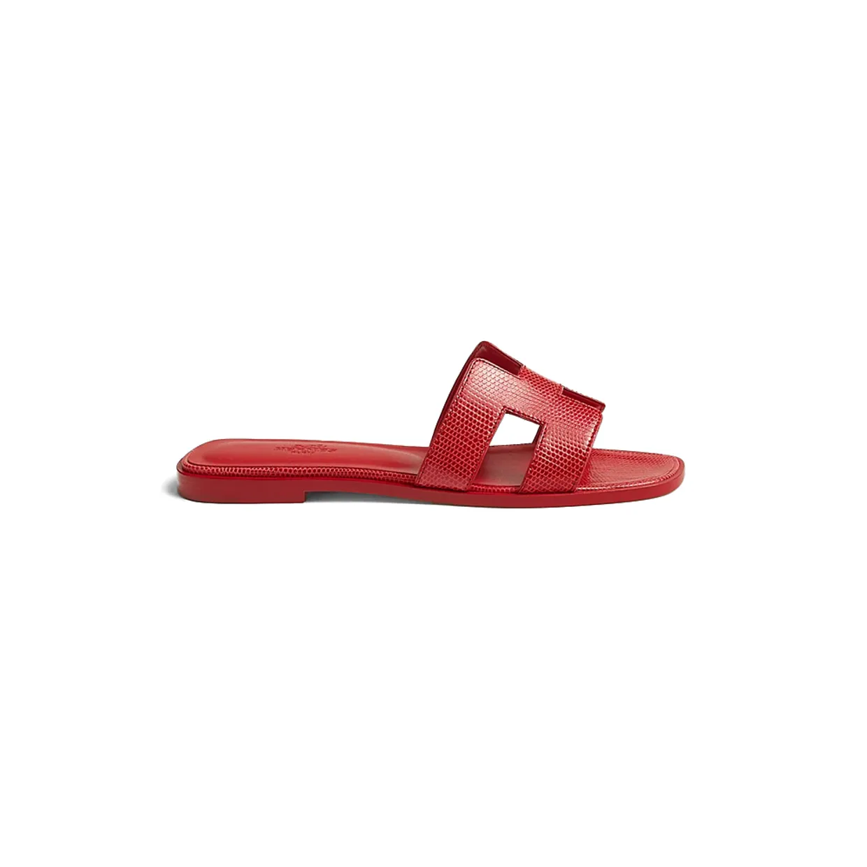 Oran Sandals in Lizard Skin