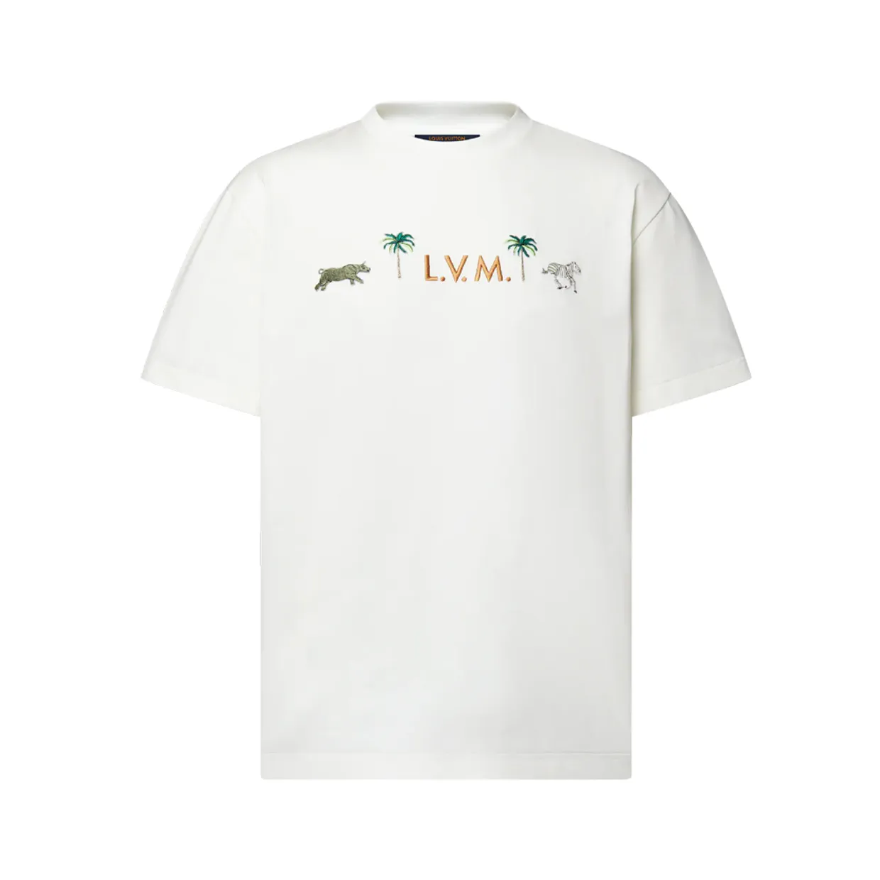 LV x The Darjeeling Limited Embroidered Short-Sleeved Crewneck