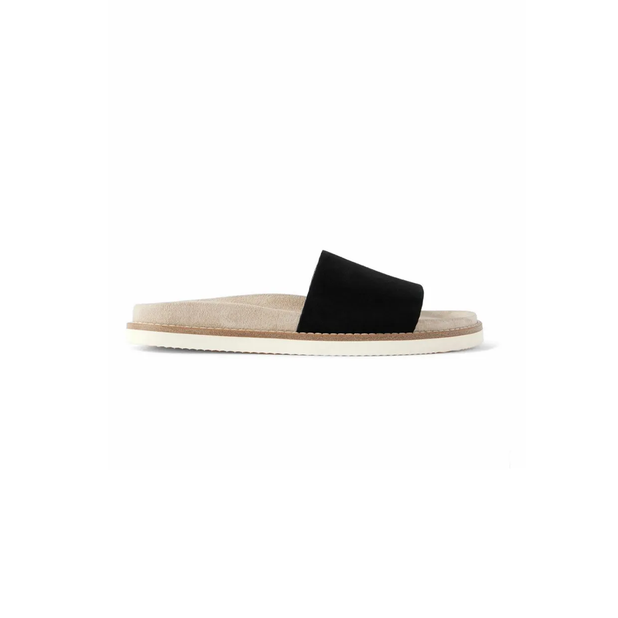Suede Slides