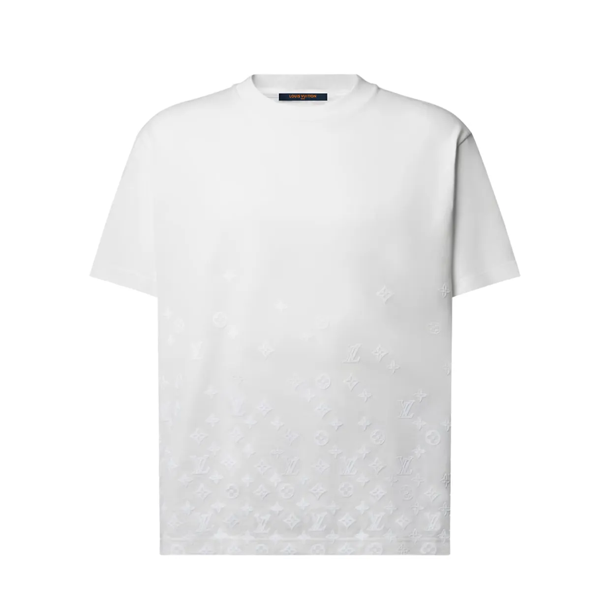 Flock Print Monogram Gradient T-Shirt