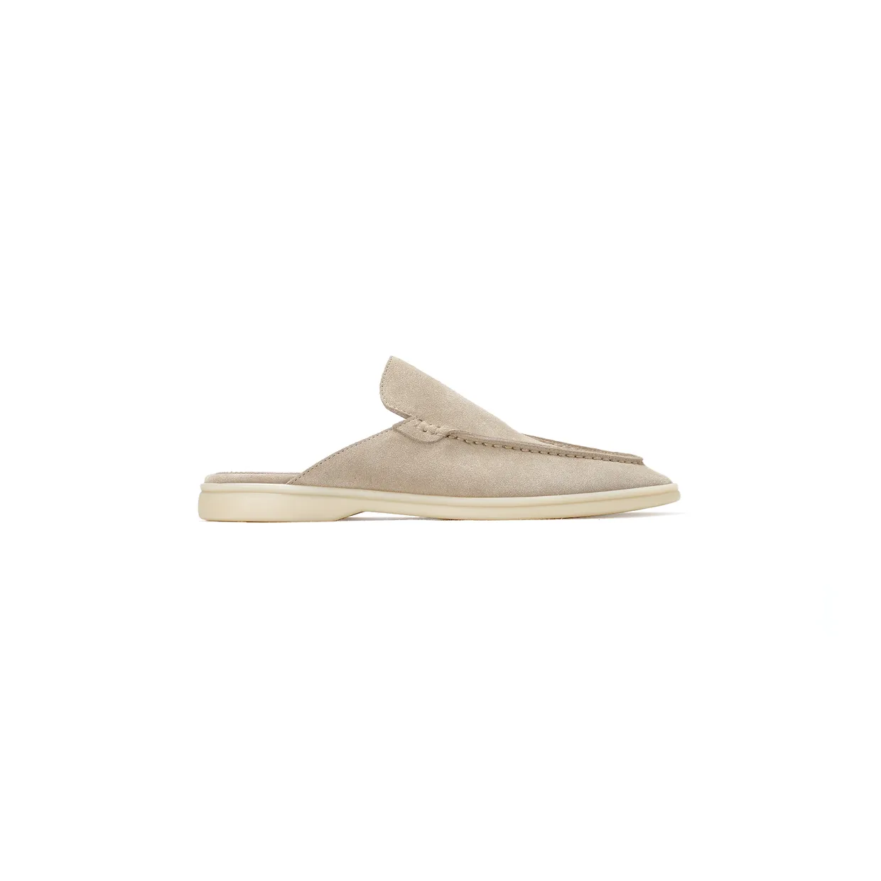 Babouche Walk Suede Backless Loafers