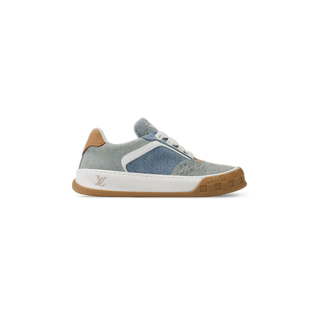 LV Tilted Sneaker In Denim