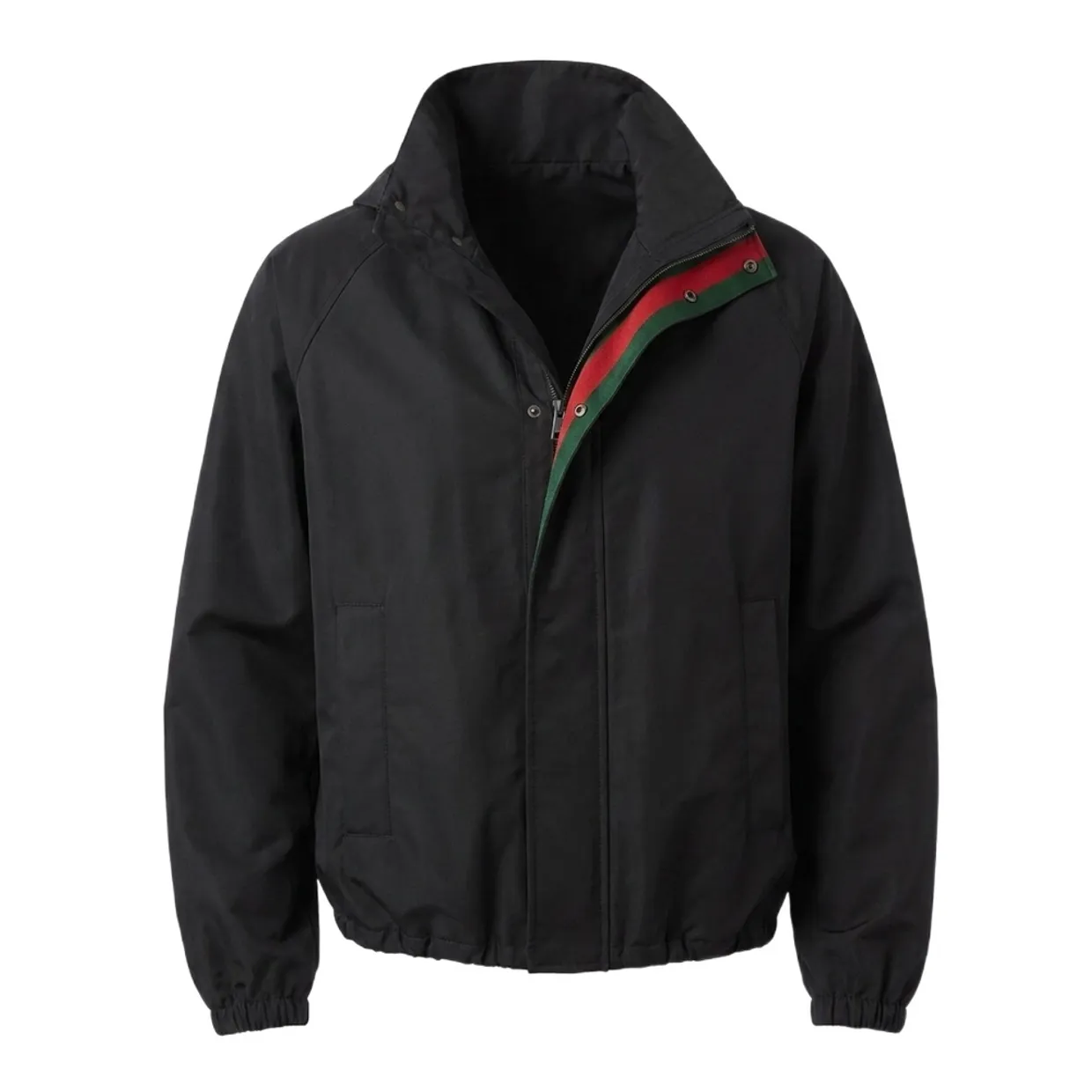 Blouson Jacket With Drawstring Accents