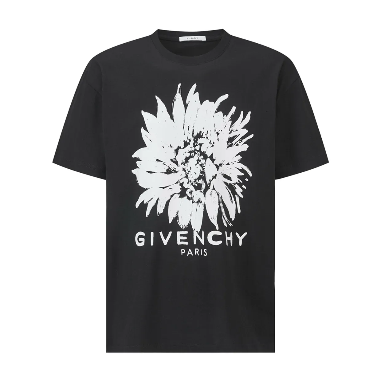Floral-Print Logo-Print T-Shirt