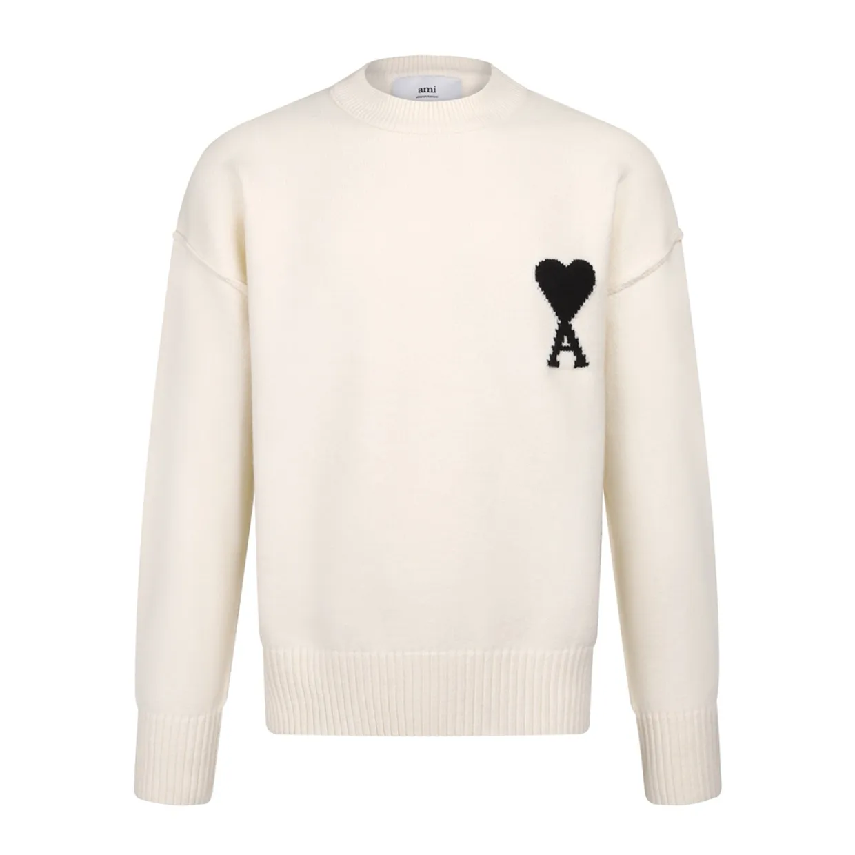 Crew-Neck Wool Sweater