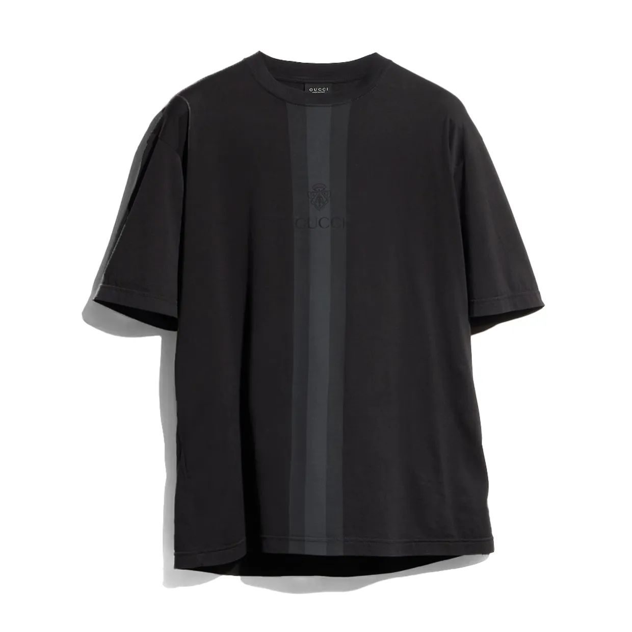 Cotton T-Shirt With Muted Web