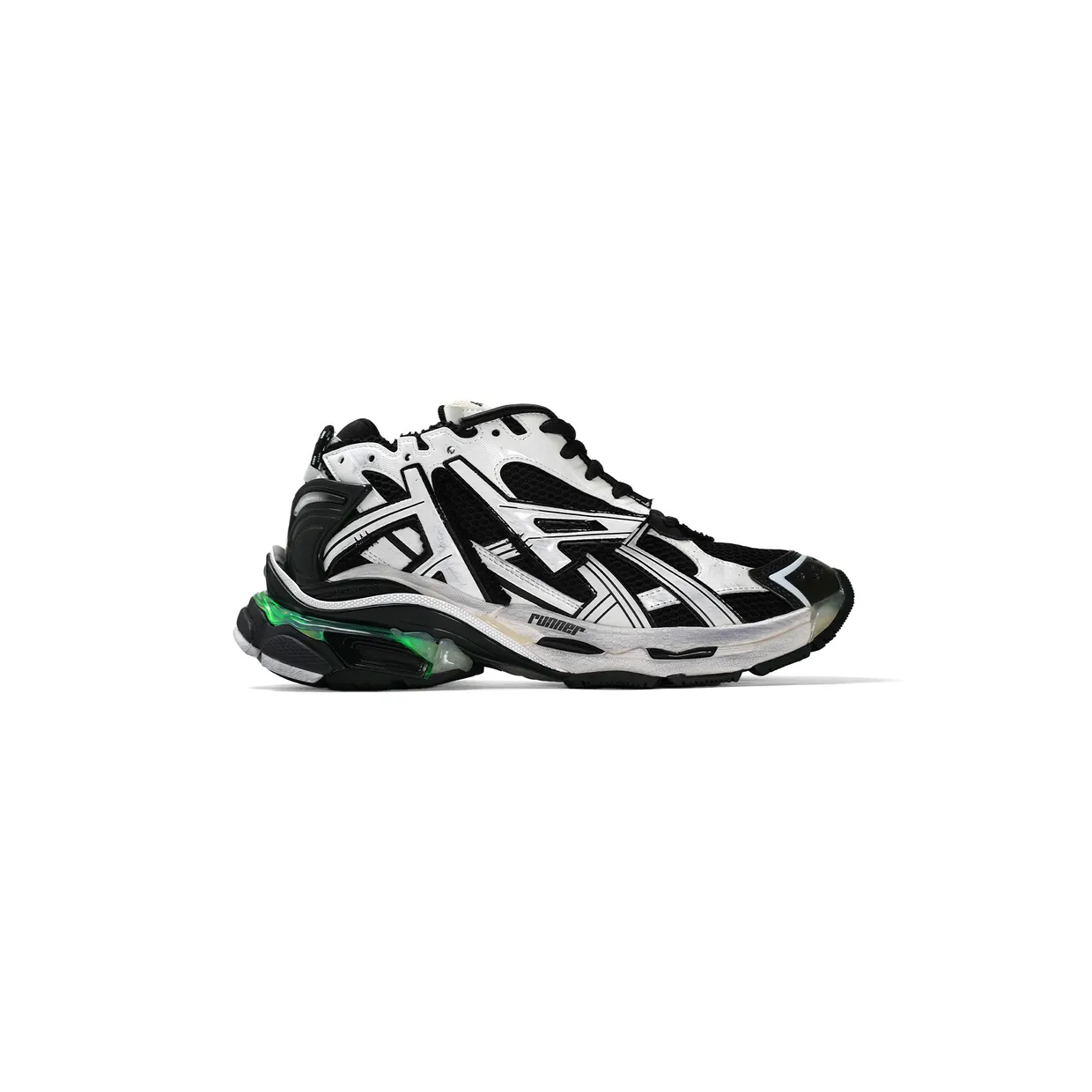 Runner Led Sneaker In White