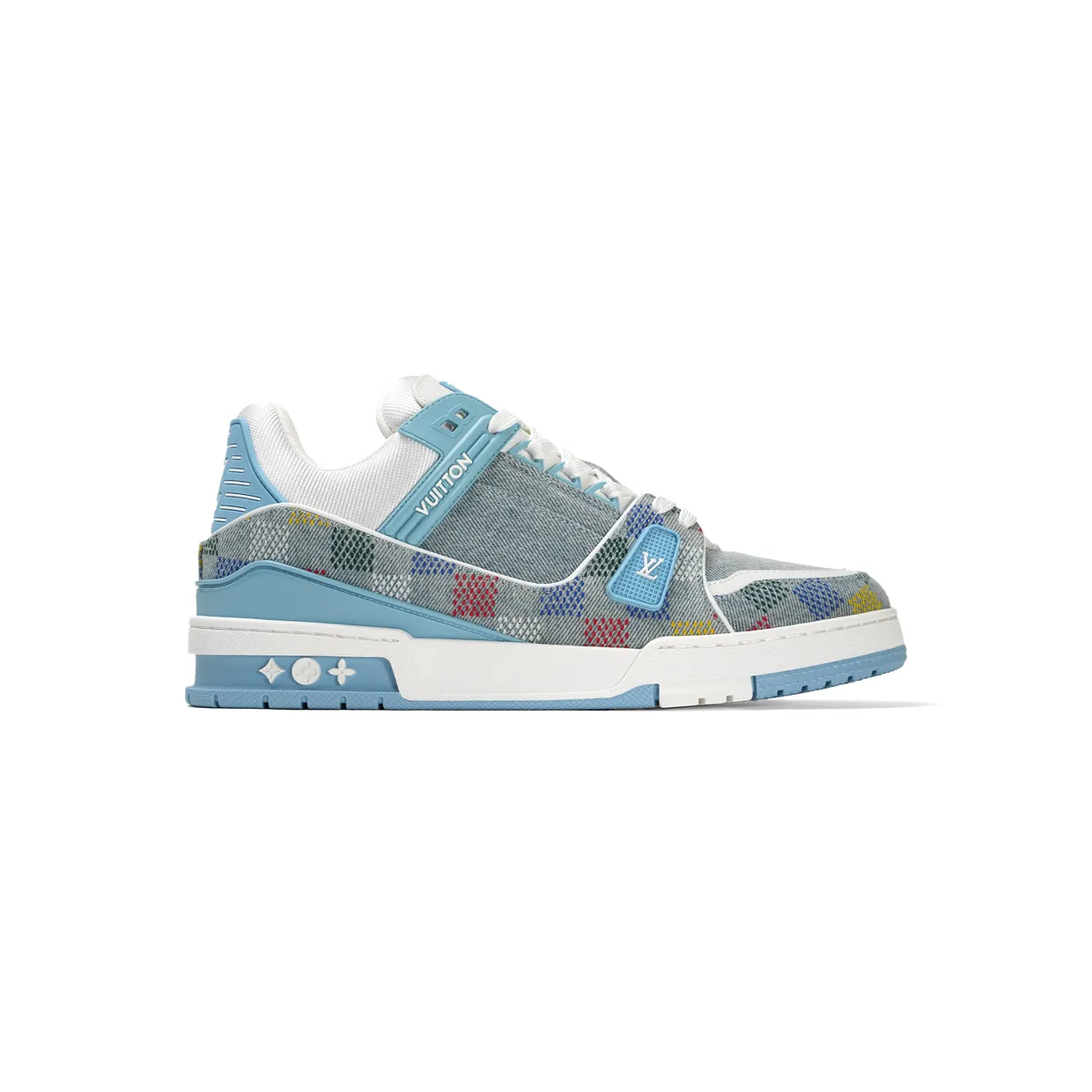LV Trainers Denim Damier