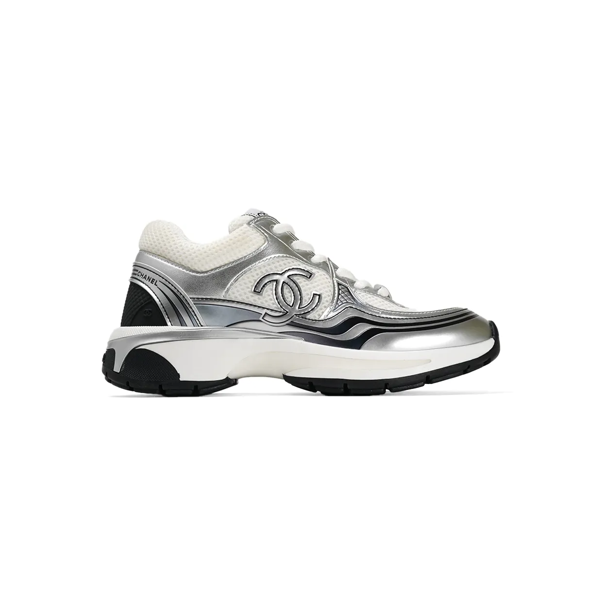CC Runner White Silver