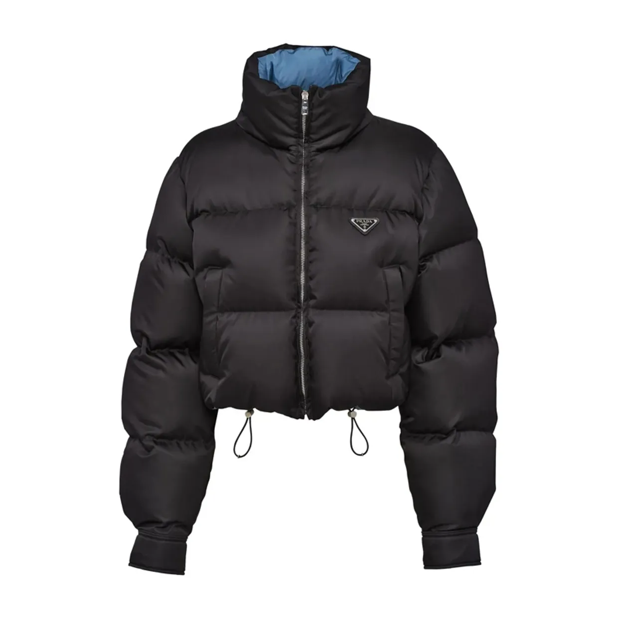 Re-Nylon Cropped Down Jacket
