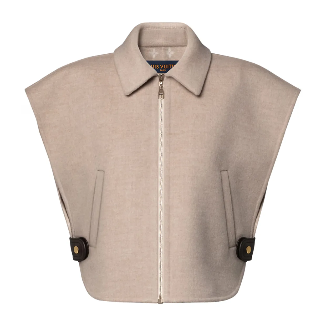 Cashmere Sleeveless Jacket