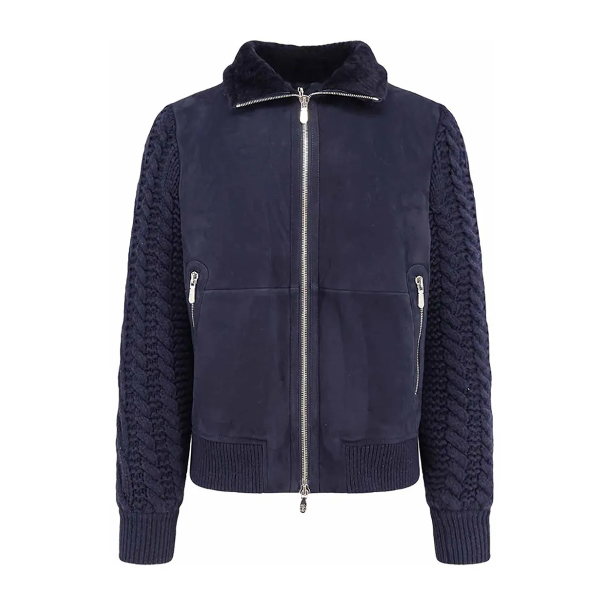 Shearling Bomber Jacket