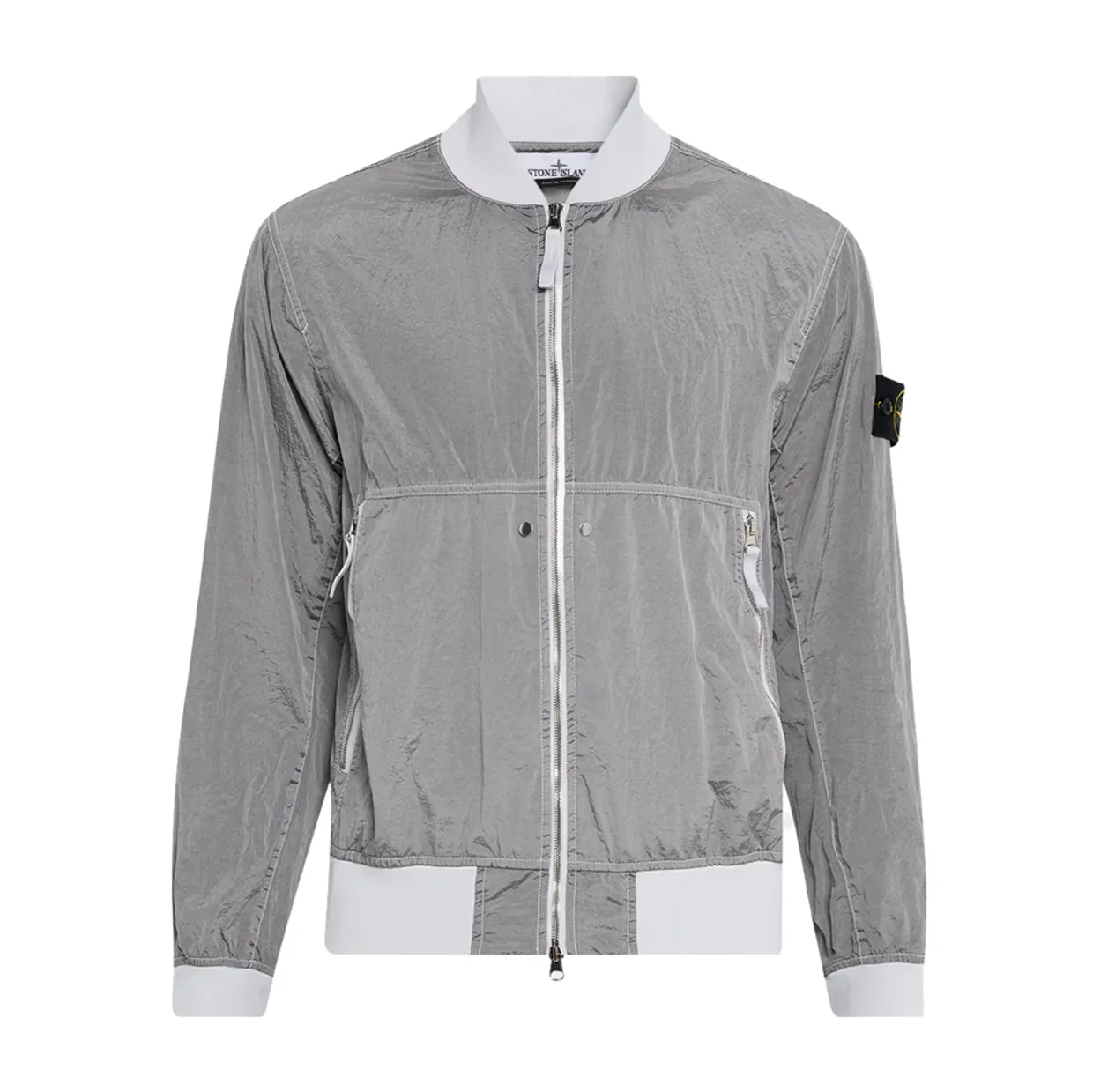Nylon Metal Bomber Jacket